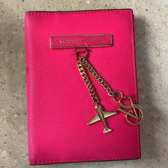 Hot Pink Victoria Secret Wallet and Passport Case - Picture 3 of 4